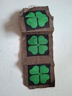 3 mouwemblemen 4e divisie aan elkaar, Ophalen of Verzenden, Landmacht, Nederland, Embleem of Badge