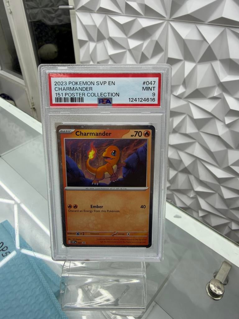 Charmander Black Star Promo-047 Pokemon 151, Ophalen of Verzenden, Zo goed als nieuw