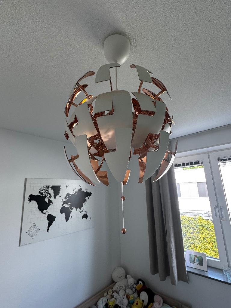 PS 2014 hanglamp wit/koperkleur uitvouwbaar, Ophalen, Overige materialen, Zo goed als nieuw, Minder dan 50 cm