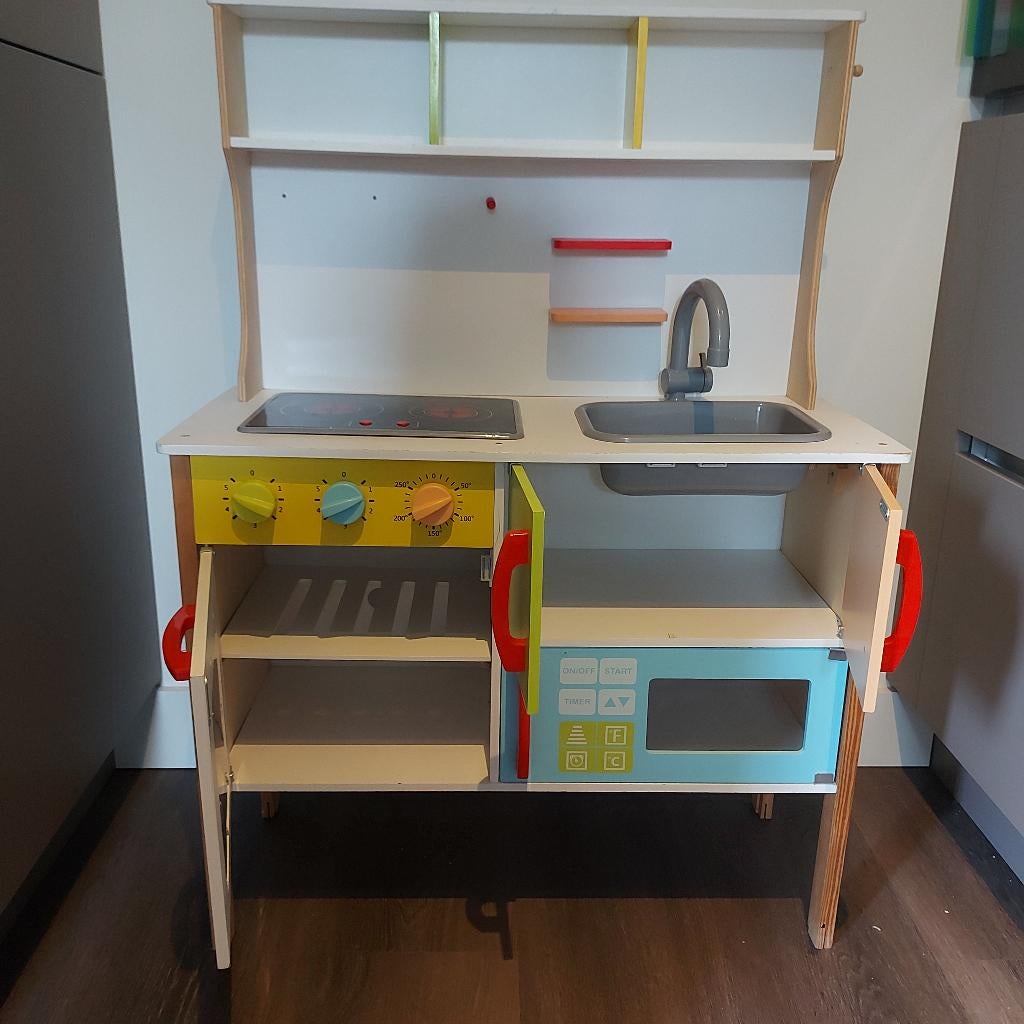 Speel keukentje, Ophalen, Gebruikt, Hout, Speelkeuken