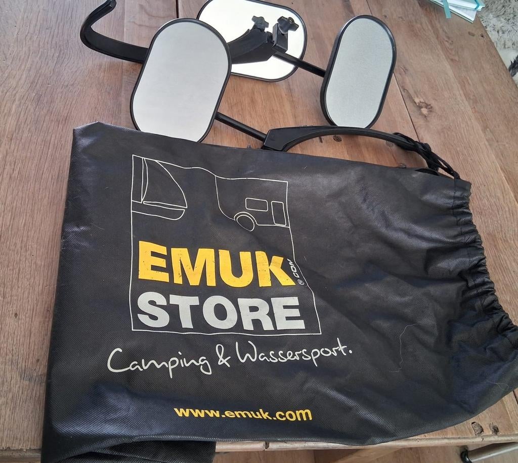 Emuk caravan spiegels Skoda Yeti 100 158, Ophalen