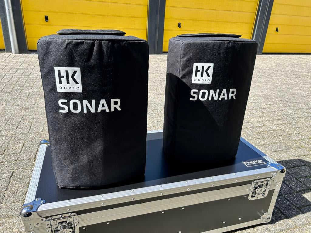 HK Audio SONAR 110 Xi actieve fullrange luidspreker + Hoezen, Ophalen, Nieuw, Speaker of Versterker