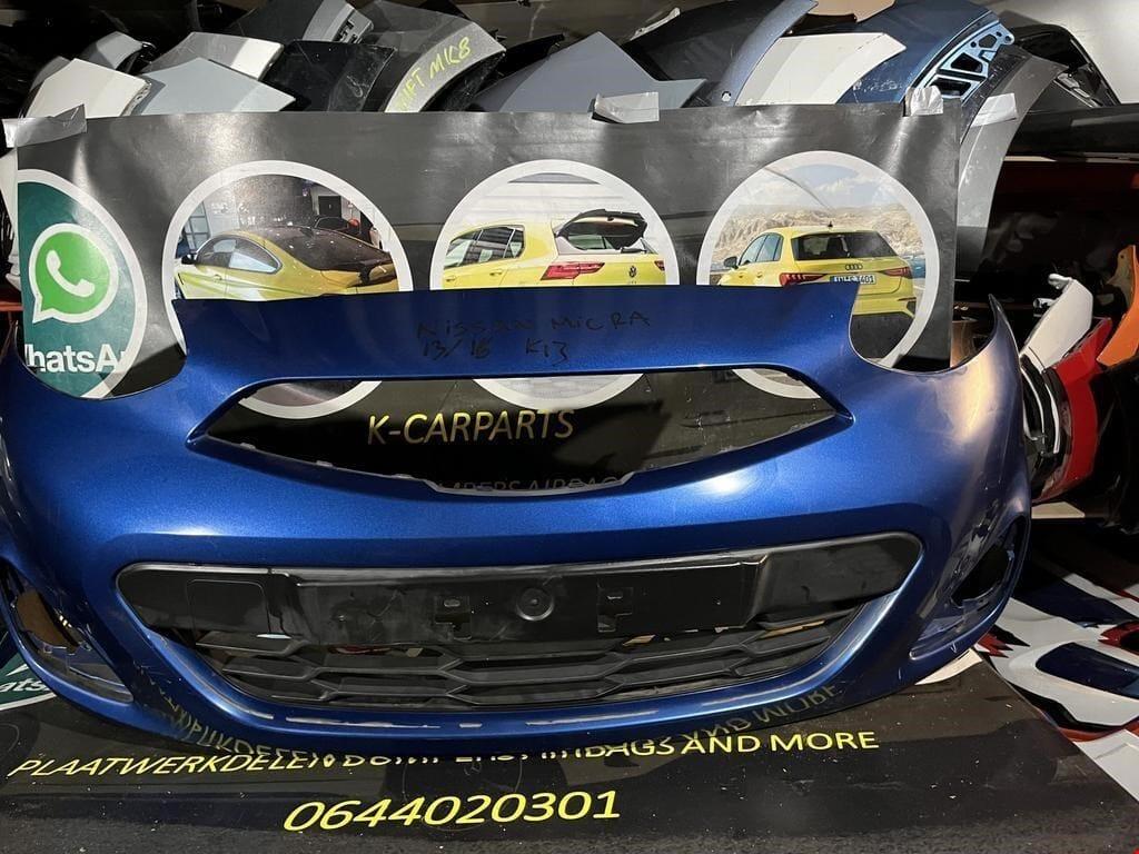 Voorbumper Nissan Micra PDC K13 facelift origineel, Info@fabrikant.eu, Ophalen of Verzenden, Bumper, Fabrikant BV