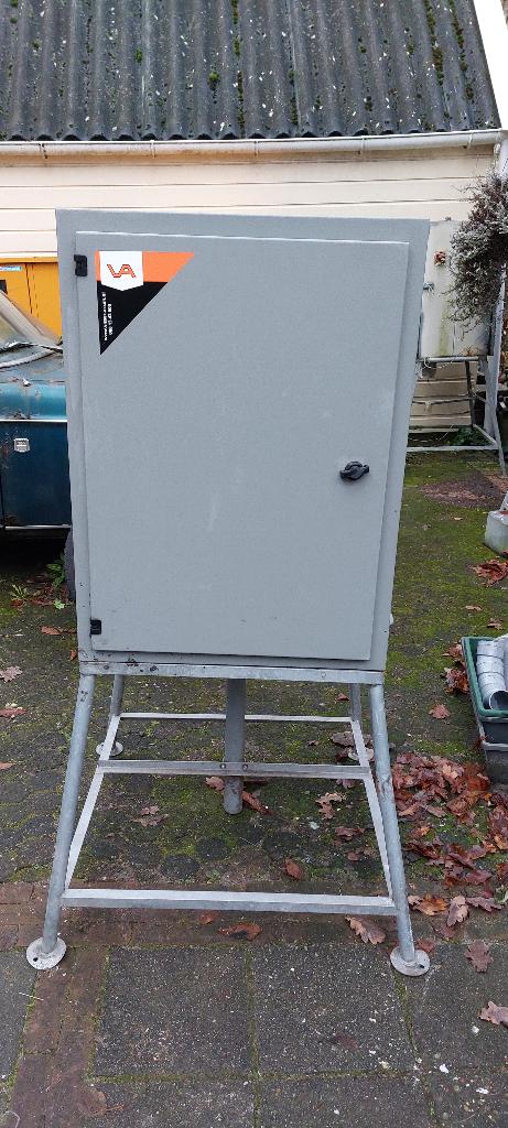 40A Bouwmeterkast bouwkast bouw stroom kast meterkast, Ophalen, Zo goed als nieuw