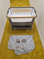 Tutti Bambini Cozee co-sleeper Oak / Charcoal - ZGAN, Ophalen, Zo goed als nieuw, Wieg