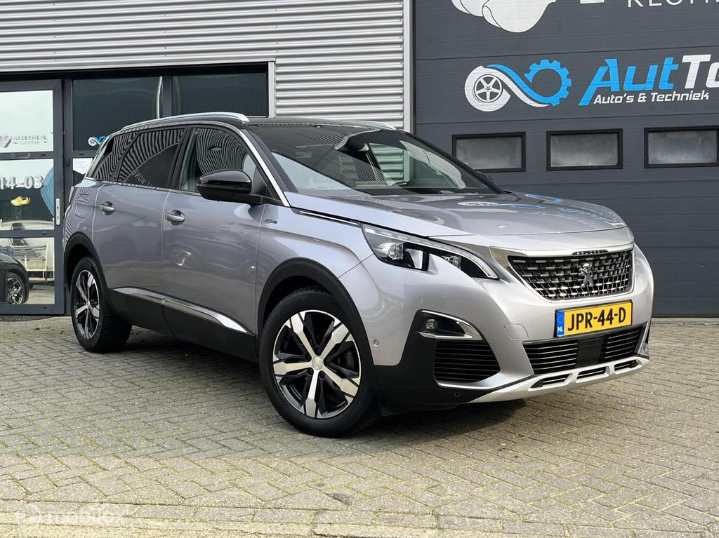 Peugeot 5008 1.2 PureTech Gt-line 7-Persoon Keyless CarPlay, Auto's, Peugeot, Gebruikt, 1199 cc, 7 stoelen, Bedrijf