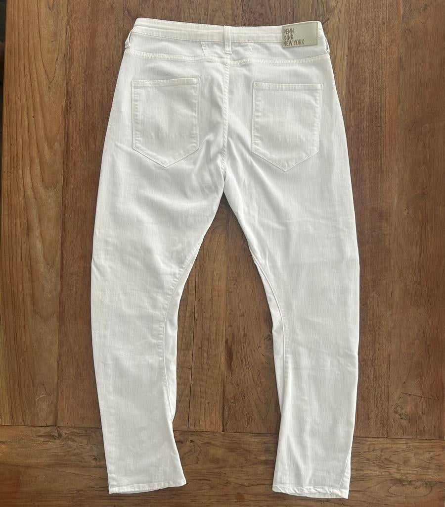 Witte broek van Penn&Ink N.Y, Wit, Maat 42/44 (L), Ophalen of Verzenden, Lang