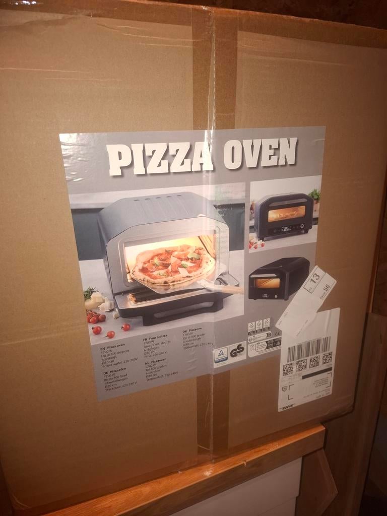 Pizza oven nieuw in doos, Ophalen of Verzenden
