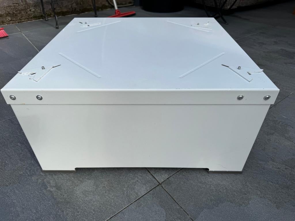 Wasmachine  Droger verhoger wit zware kwaliteit  [MREUVER], Ophalen, Gebruikt