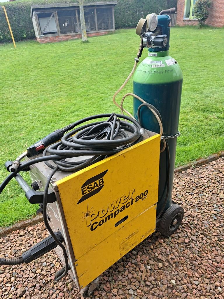ESAB Power Compact 200 ECF MIG/MAG Lasapparaat, Ophalen, Co2