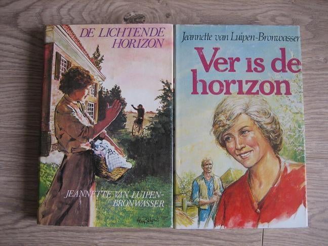 De lichtende horizon van Jeannette van Luipen - Bronwasser, Boeken, Romans, Ophalen of Verzenden, Zo goed als nieuw