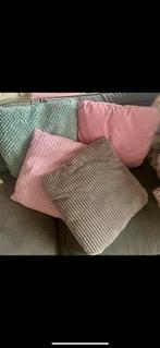 4 sierkussens, Huis en Inrichting, Ophalen, Zo goed als nieuw, Vierkant