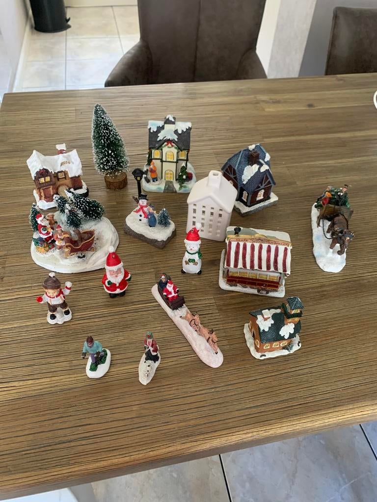Kersthuisjes, Diversen, Kerst, Ophalen, Zo goed als nieuw