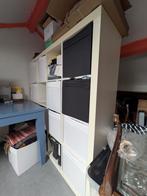 Gratis 4x4 ikea kallax kast zonder bakken/inhoud, Ophalen, Gebruikt
