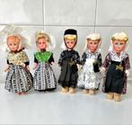 5 Oude Klederdracht poppetjes, Ophalen of Verzenden, Zo goed als nieuw