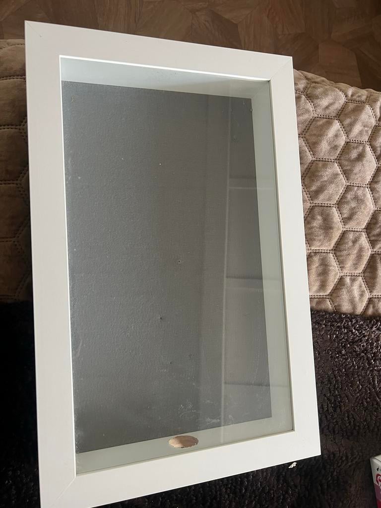 Ikea Kasseby display kastje, Huis en Inrichting, Ophalen, Minder dan 50 cm, Gebruikt, Glas
