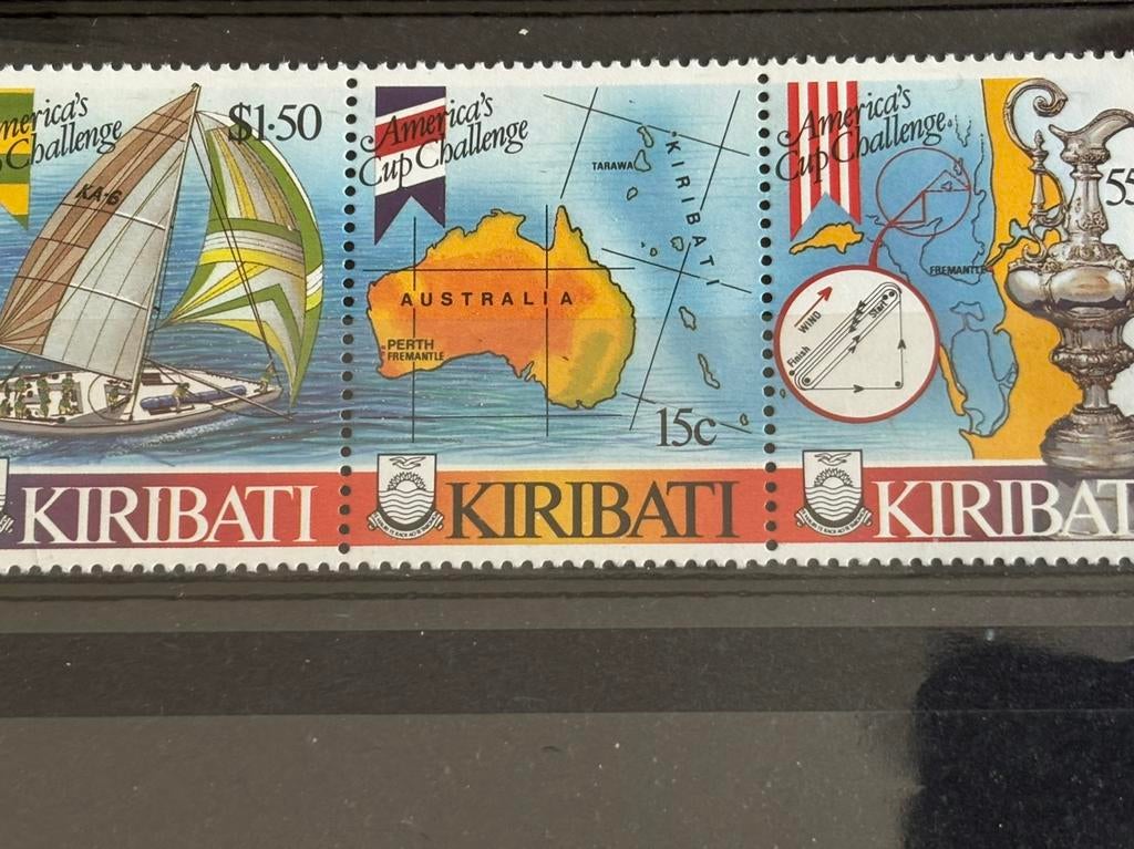 Schepen, Kiribati 1986, Ophalen of Verzenden, Postfris, Overige thema's