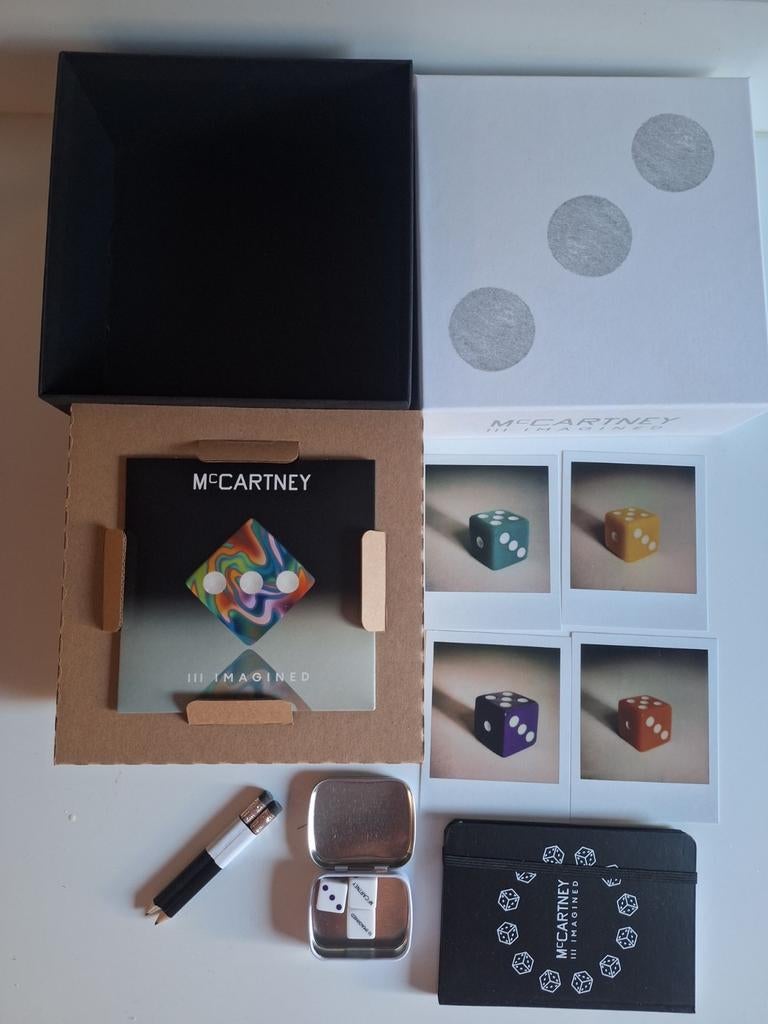 Paul McCartney beatles imagined lim 2021 cd box nm, Verzenden, Zo goed als nieuw