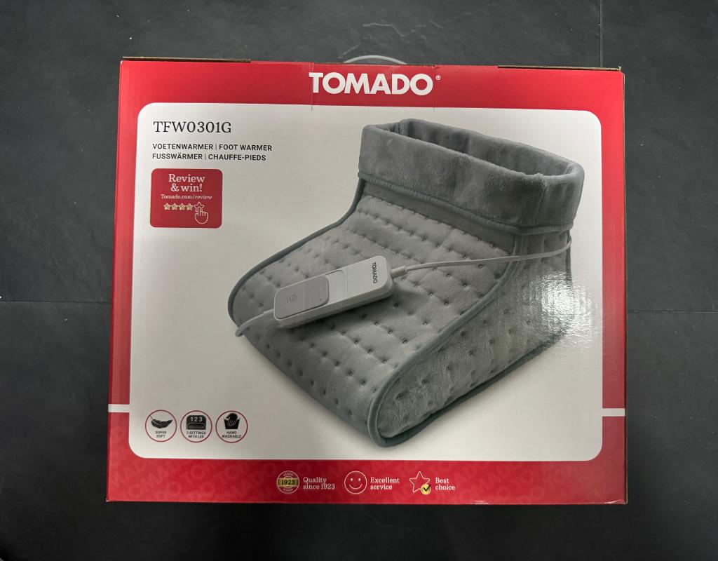 Tomado Elektrische voetenwarmer, Ophalen of Verzenden, Nieuw, Hand- en Voetverzorging