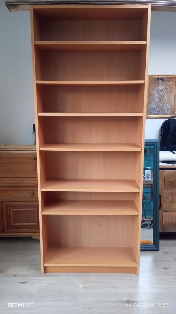 Billy kast 80x29x202 cm, Huis en Inrichting, Kasten | Boekenkasten, Ophalen of Verzenden, 25 tot 50 cm, 50 tot 100 cm, 200 cm of meer