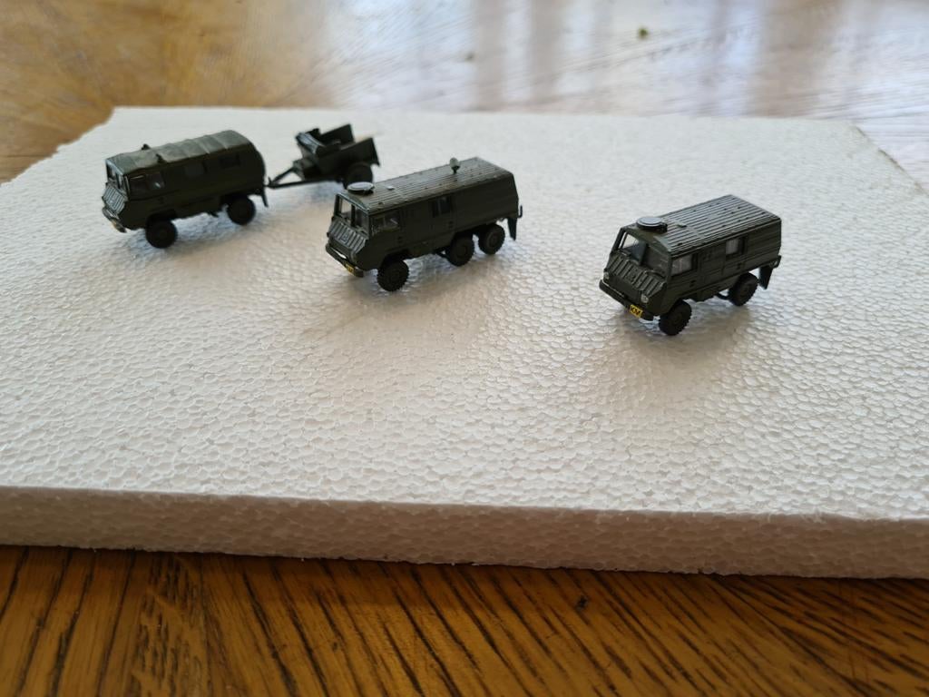 Roco Mini Tanks - Militaire Voertuigen Set, Overige merken, Gebruikt, 1:50 of kleiner, Overige typen