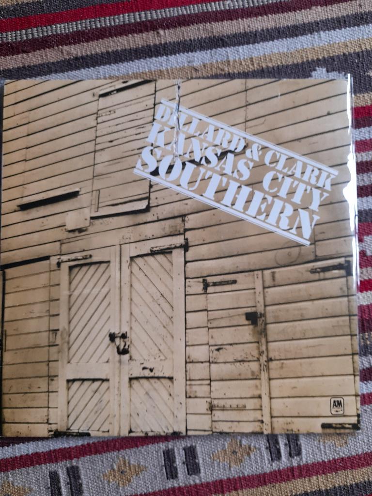 Dillard & Clark- Kansas City Southern lp, Cd's en Dvd's, Vinyl | Rock, Ophalen of Verzenden, Gebruikt, 12 inch, Poprock