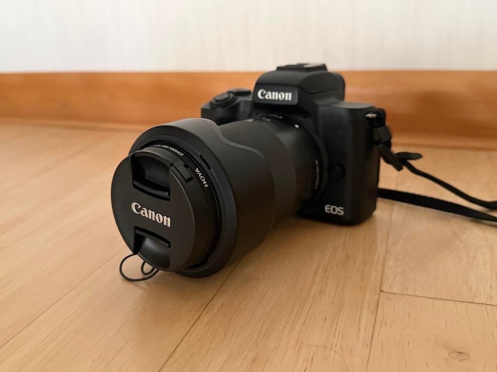 Canon EOS M50 systeemcamera met accessoires, Canon, Compact, Ophalen of Verzenden, Zo goed als nieuw