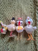 Oude paasversiering satijn, Diversen, Pasen, Ophalen of Verzenden, Gebruikt