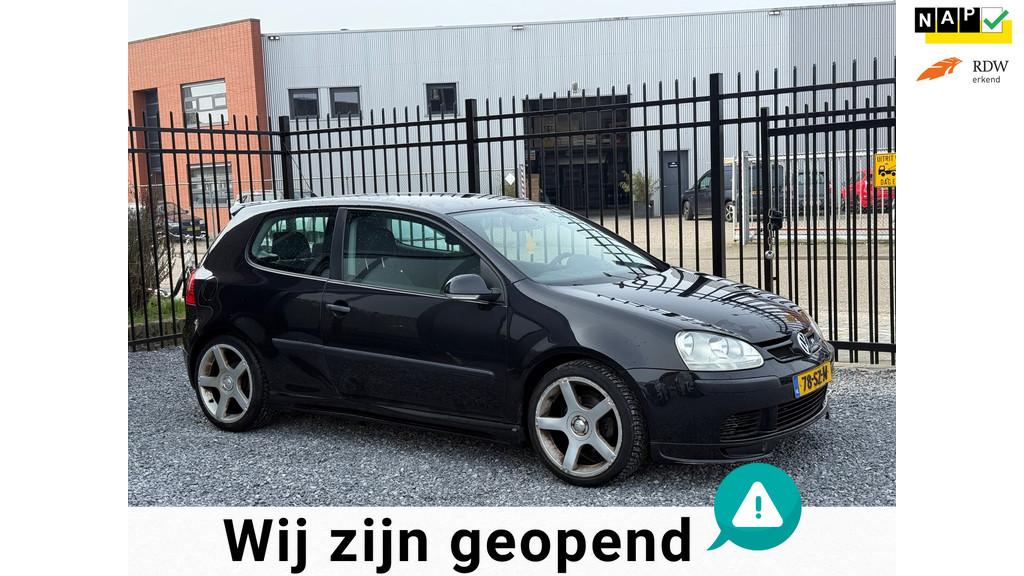 Volkswagen Golf 1.6 FSI Turijn ABT!6BAK!CLIMA!NWE APK!, Auto's, Volkswagen, Voorwielaandrijving, Stof, Gebruikt, Zwart