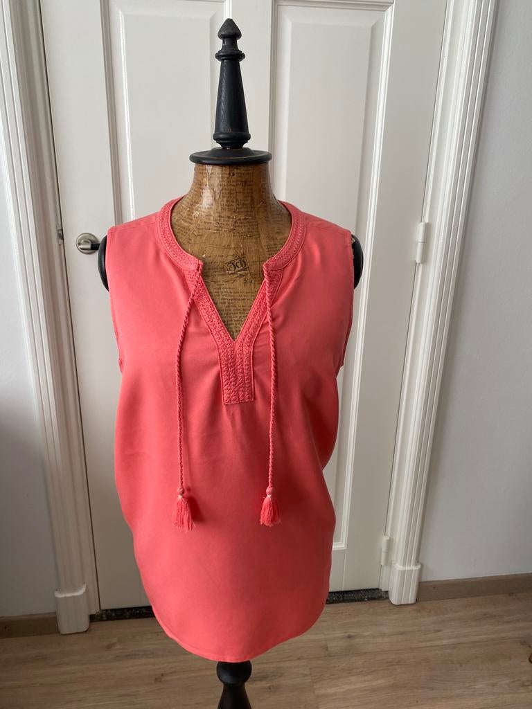 Mouwloze top van Cecil maat L, Kleding | Dames, Tops, Maat 38/40 (M), Blauw, Ophalen of Verzenden, Zo goed als nieuw