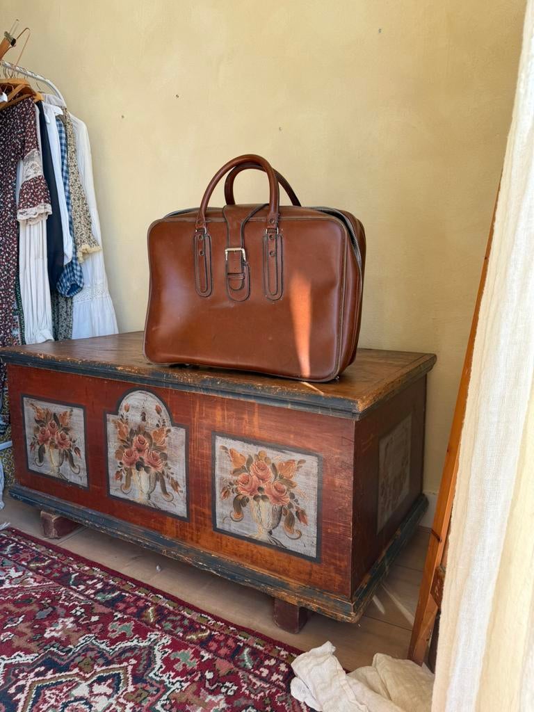 Antieke koffer, Ophalen of Verzenden, Zo goed als nieuw, Minder dan 50 cm