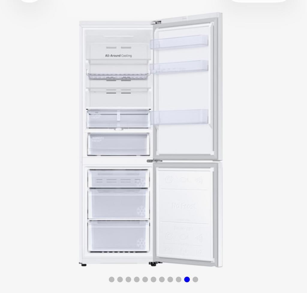 Samsung RB34C605CWW Koel-vriescombinatie - 344L - C, Witgoed en Apparatuur, Koelkasten en IJskasten, 200 liter of meer, 60 cm of meer