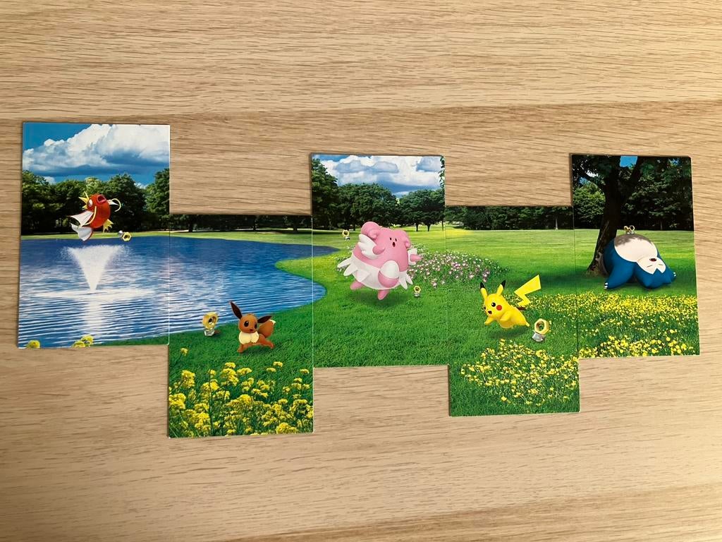 Pokemon GO Set van 5 kaarten uit de mini tins, Ophalen of Verzenden, Zo goed als nieuw, Meerdere kaarten