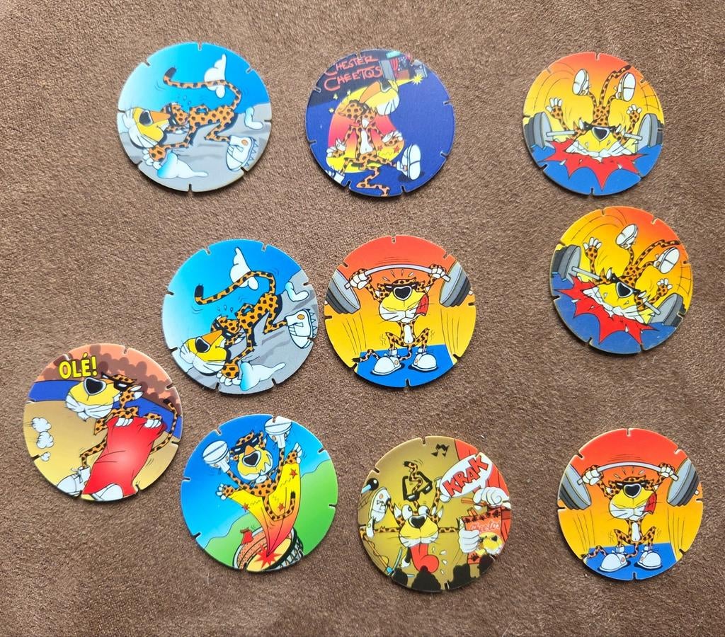 10x strip flippo's 241 a b c tm 250 a b c, Ophalen, Strip, Losse flippo's