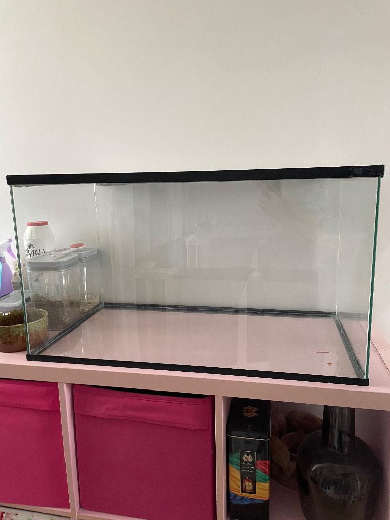 Glazen hamsterhok, Minder dan 75 cm, Zo goed als nieuw, Ophalen, Minder dan 60 cm