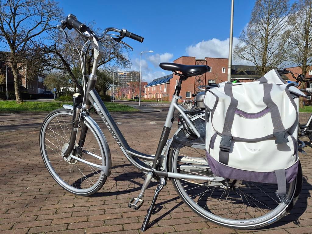 BATAVUS Monaco E-GO 7 Elektrische damesfiets, 51 tot 55 cm, Ophalen, Zo goed als nieuw, Batavus