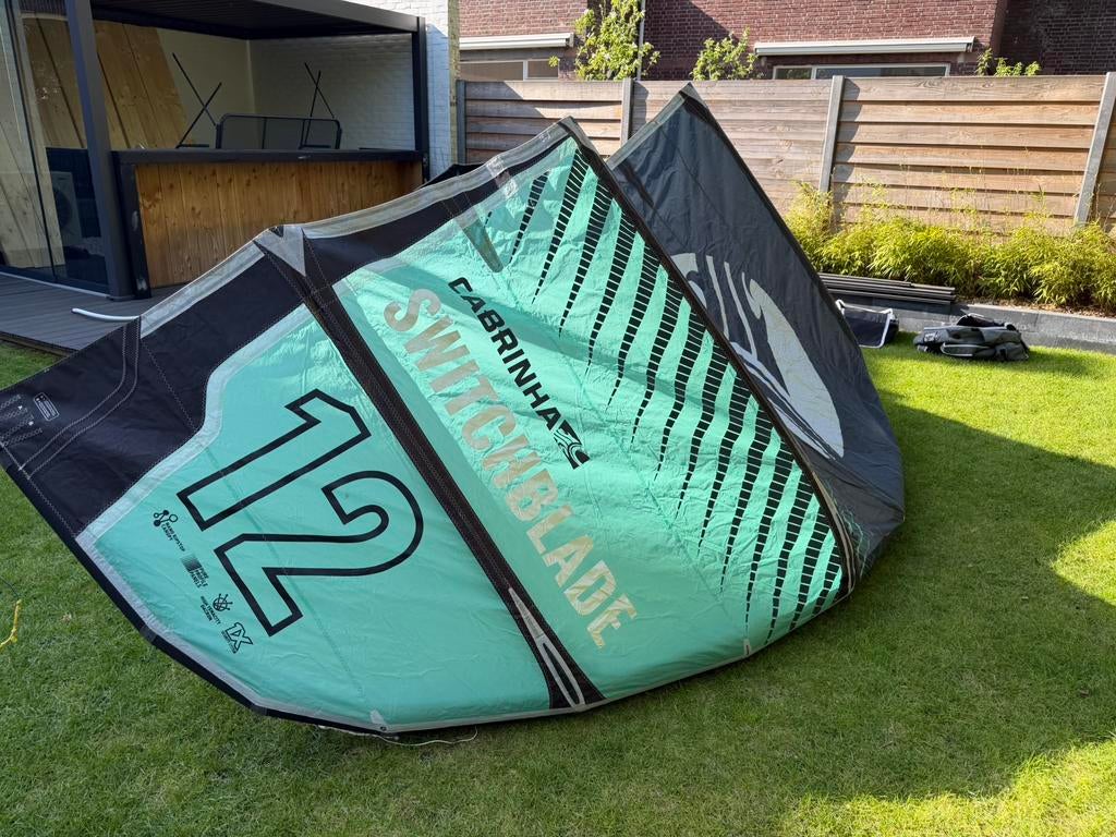 Cabrinha Switchblade 12m: Uitstekende staat – Allround kite, Watersport en Boten, Kitesurfen, Geen board, Ophalen of Verzenden
