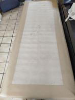 Eenpersoons bed met beige bekleding, Ophalen of Verzenden