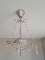 Leuke hanglamp, Ophalen of Verzenden, Gebruikt, Glas, Lamp voor meisjes kamer