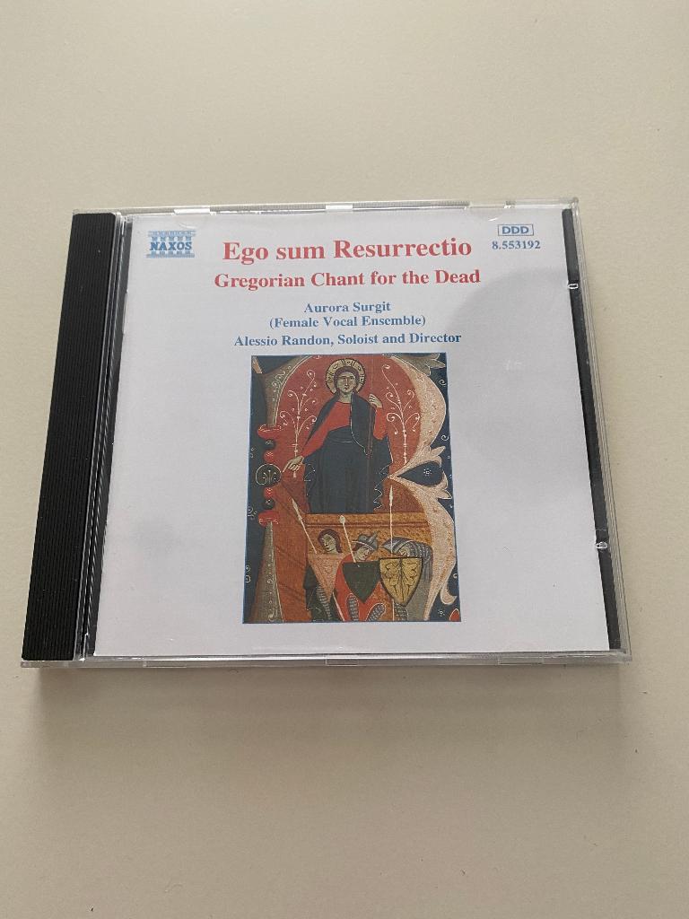 Ego sum Resurrectio Gregorian Chant for the dead, Ophalen of Verzenden, Classicisme, Zo goed als nieuw, Overige typen
