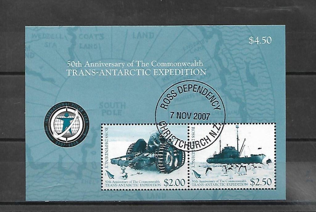 Ross  Michel Blok  2  gestempeld, Postzegels en Munten, Ophalen, Gestempeld