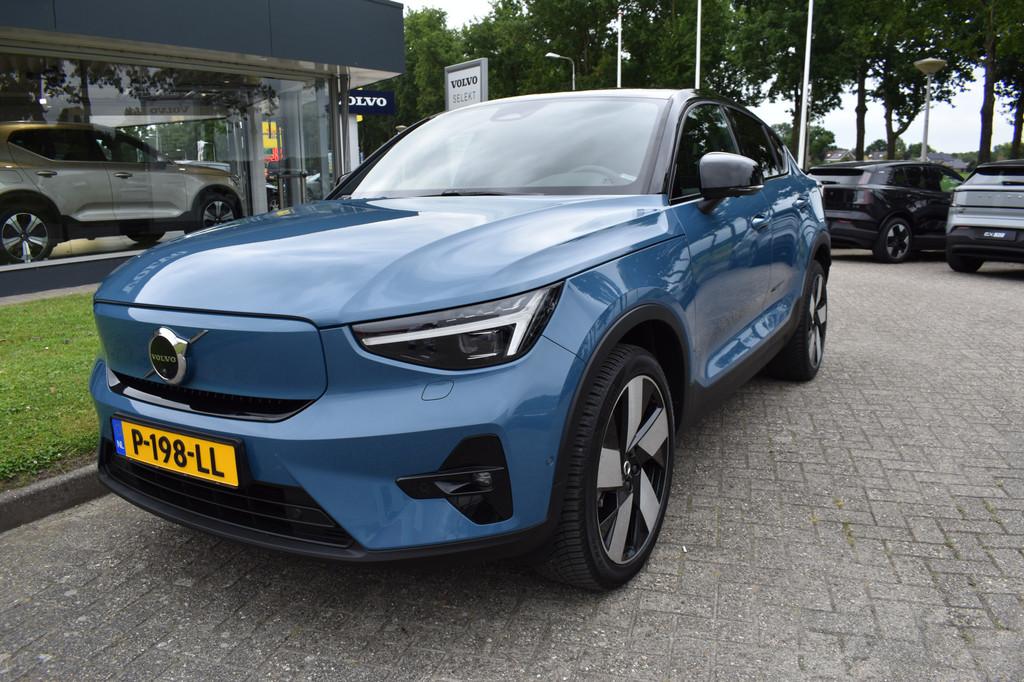 Volvo C40 Recharge 408PK Twin Intro Edition 78 kWh | 20" LMV, Auto's, Blauw, Vierwielaandrijving, SUV of Terreinwagen, 2085 kg