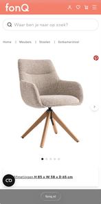 2 stuks - FonQ Turn Eetkamerstoel - Taupe - nieuw, Ophalen, Twee, Overige kleuren, Nieuw