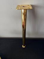 4x goudkleurig poten, Ophalen of Verzenden, Nieuw, Overige kleuren, Metaal