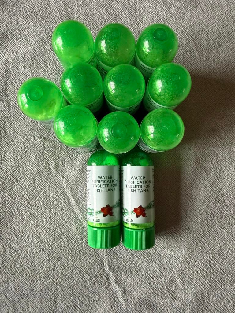 12 nieuwe potjes anti alg tabletten aquarium, Ophalen of Verzenden, Nieuw