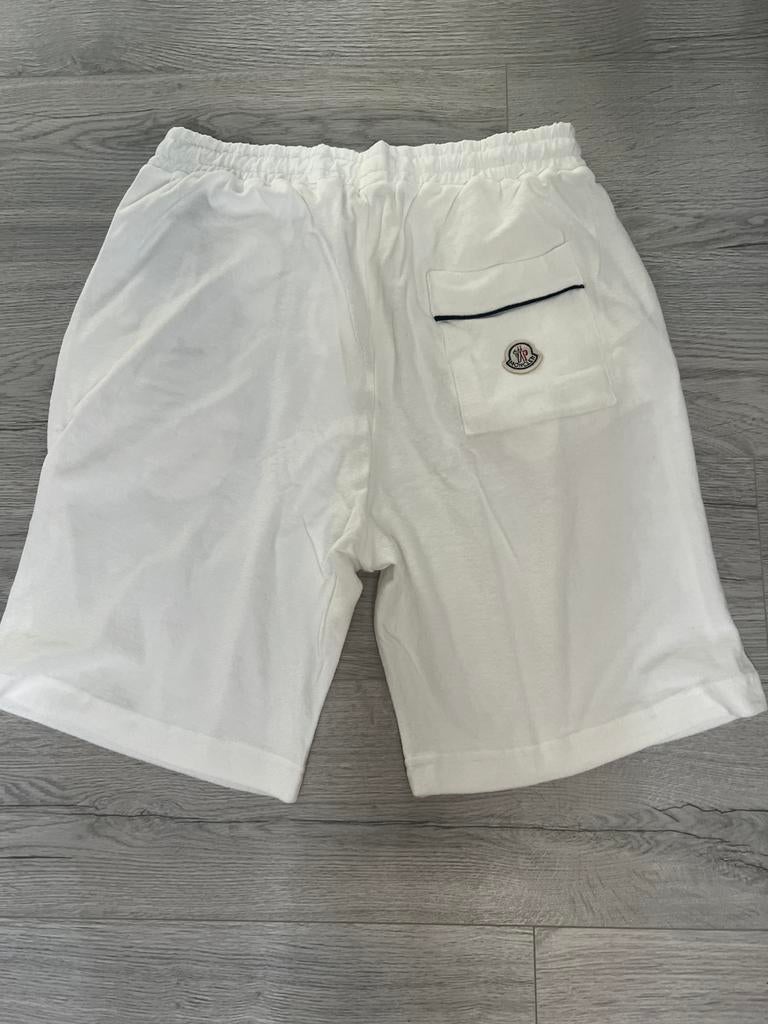 Moncler broekje, Ophalen of Verzenden, Zo goed als nieuw, Maat 48/50 (M), Zwart
