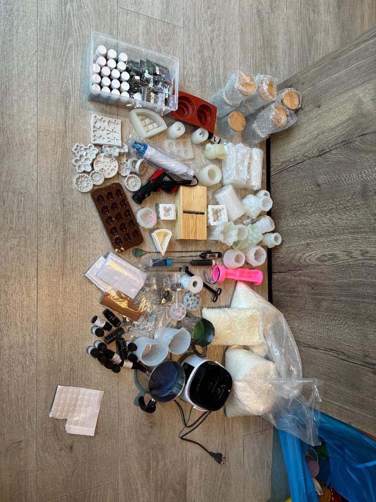 Starterspakket kaarsen maken, Ophalen, Gebruikt, Knutselwerk