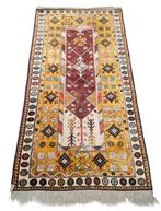 Handgeknoopt oosters wol Melas tapijt Anatolia 113x213cm, 100 tot 150 cm, Crème, Onbekend, 200 cm of meer