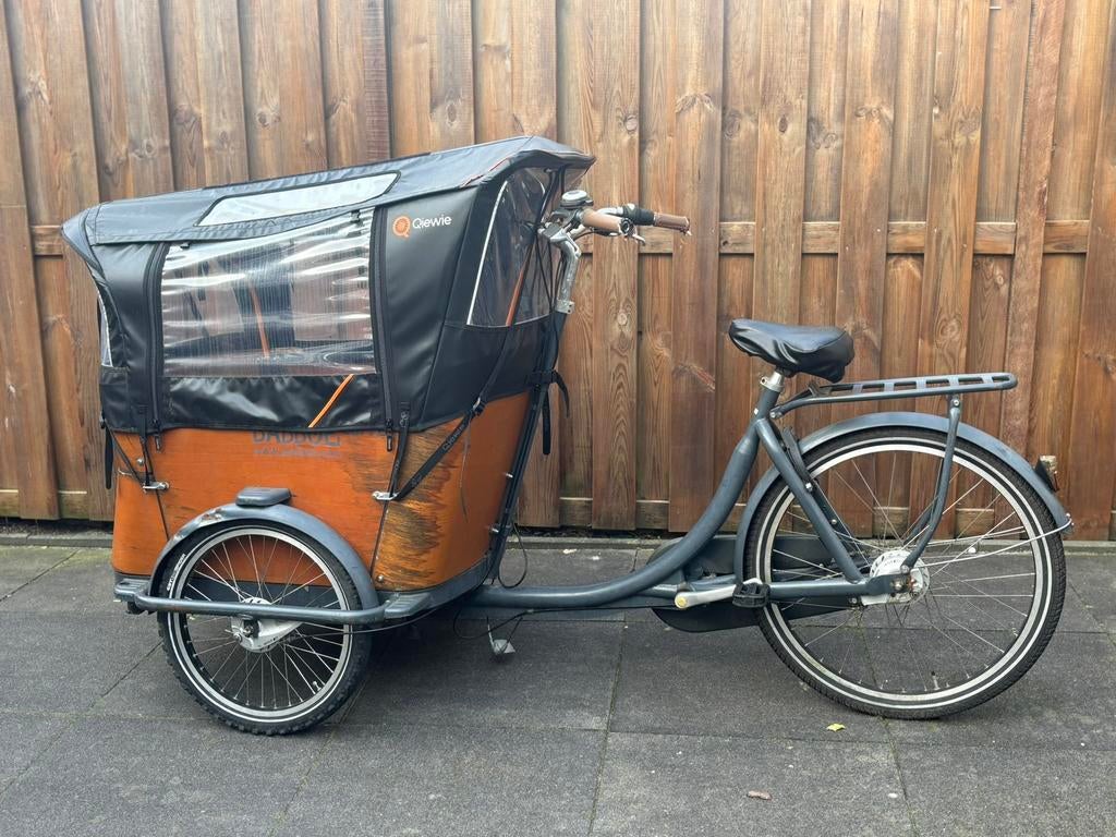 Non electric Babboe Curve, Fietsen en Brommers, Fietsen | Bakfietsen, Ophalen, Gebruikt, 4 kinderen of meer