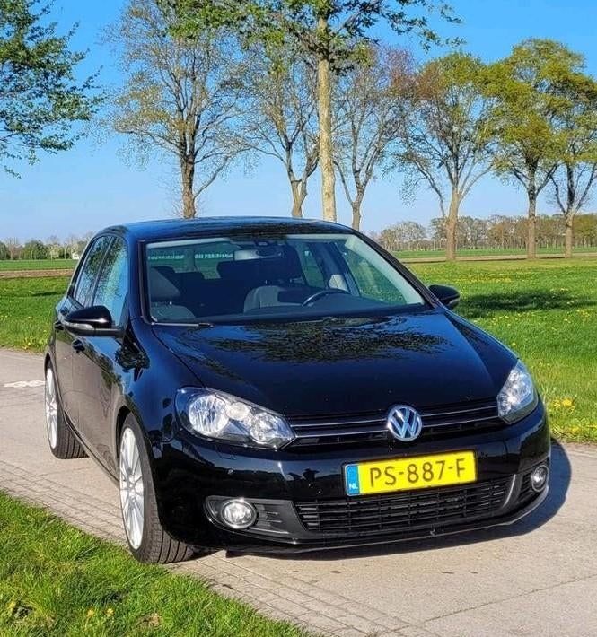 Volkswagen Golf 1.4 TSI  2009 Zwart, Auto's, Volkswagen, 4 cilinders, Handgeschakeld, Geïmporteerd, 1390 cc